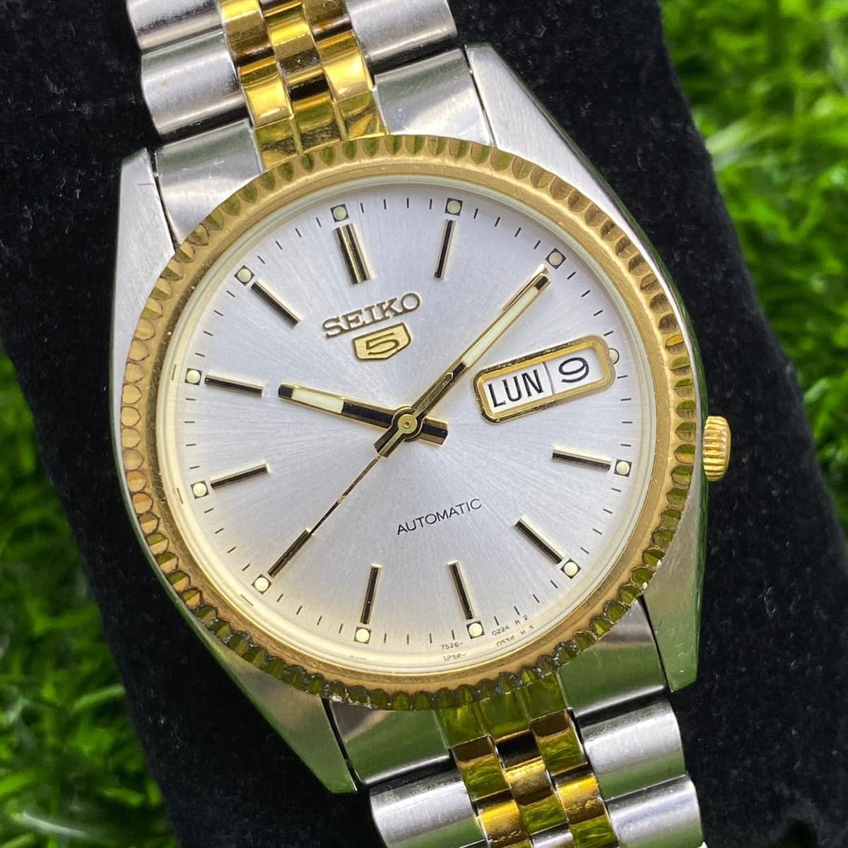 Special eazydealz650 Seiko President SNXJ90 AUtomatic 7S26-0500 American Psycho