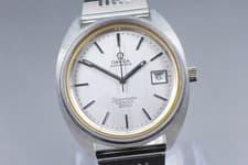 Vintage Omega Seamaster Cosmic 2000 Date Silver Dial Automatic Men Watch JAPAN