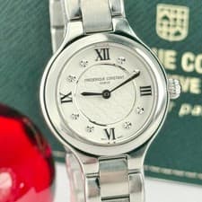 Frederique Constant FC-200 Ladies Watch New Battery Working w/Box from Japan