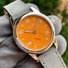 NOMOS Glashütte Club Campus 710 Future Orange - Wristwatch Box & Papers