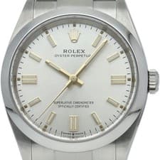 ROLEX Oyster Perpetual 36 Watch 126000 Stainless Steel mensWatch Silver USED