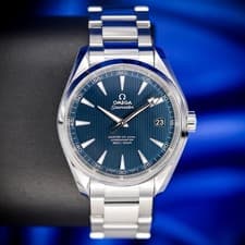 2025 Omega Seamaster Aqua Terra 231.10.42.21.03.003 41.5mm Blue Skyfall Full set