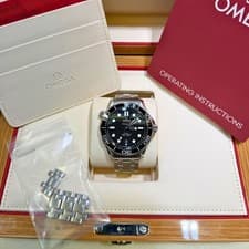 OMEGA Seamaster Diver 300M 210.30.42.20.01.001 Black Dial Box and Papers