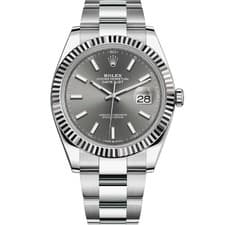 Rolex Datejust 41, 126334, Steel & Gold, Slate Index Dial, Oyster Bracelet