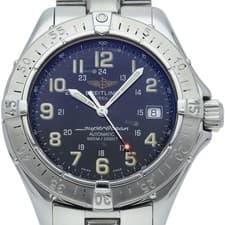 BREITLING Superocean Automatic A17340/A184B18/PFA Stainless Steel mensWatch ...