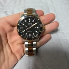 Mido Ocean Star Automatic Watch Silver & Gold