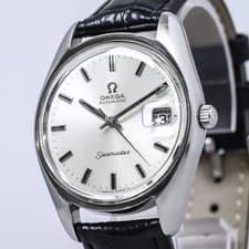Vintage 1970 *NEAR MINT* OMEGA Seamaster Cal.565 Automatic Date Silver 36mm Mens