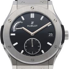 HUBLOT Classic Fusion Power Reserve 8 Days Titanium 45mm 516.NX.1470.LR Tita...