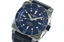BELL & ROSS BR 03-92 Diver Blue BR0392-D-BU-ST/SRB #097