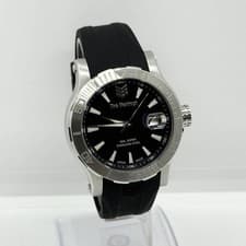 ISSUE Watch 0.2 The Nishiogi Silver Black Automatic 062 Genuine Men's Auth Rare