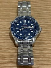 OMEGA Seamaster Diver 300M Men's Watch Blue Dial, 42mm Steel Bracelet