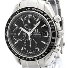 OMEGA Speedmaster Date Steel Automatic Mens Watch 3210.50 Polished BF590831