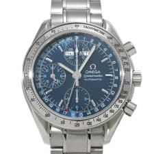 OMEGA Speedmaster Triple Calendar 3523.80 blue WATCH 724715