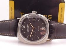 PANERAI RADIOMIR 8 DAYS TITANIUM PAM00346-OP6804 BOWN SANDWICH DIAL BOX&PAPERS