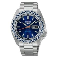 Seiko 5 Sports SBSA243 Automatic Retro Special Edition Blue Dial Watch Japan New