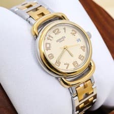 HERMES Women's wristwatch Battery replaced Quartz