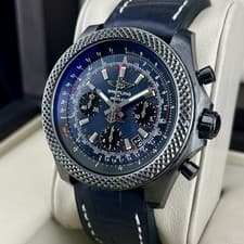 Breitling Bentley B06 Black Mother Of Pearl 44mm MB0612 Full Set Serviced