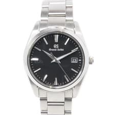 Grand Seiko Heritage Collection SBGX261 36mm SS Black Dial Quartz Box #KN490