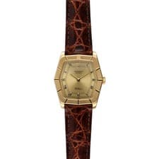 ROLEX Rolex Cellini Champagne Gold Hexagon manual winding N model 4160 N48 A ran