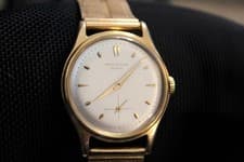 1956 Patek Philippe Calatrava 2509, 18k Gold, Serviced, Original 18k Band