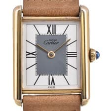 with paper CARTIER Must tank Vermeille W1003954 Quartz Unisex Watch R#146437