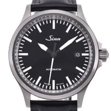 Sinn 556 see-through back date black Dial Automatic Men's Watch C#147026