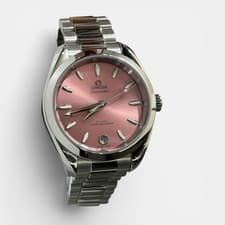 Omega Seamaster Aqua Terra 150M Womens 34 Full Set Pink Dial - 220.10.34.20.10.0
