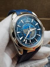 Omega Seamaster Aqua Terra World Timer 99% LNIB Full Set 220.12.43.22.03.001