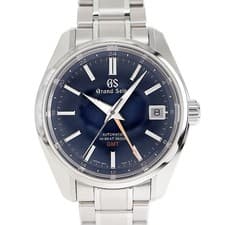 Grand Seiko SBGJ235 40mm Stainless Steel Blue Dial Automatic Watch Box #KN285