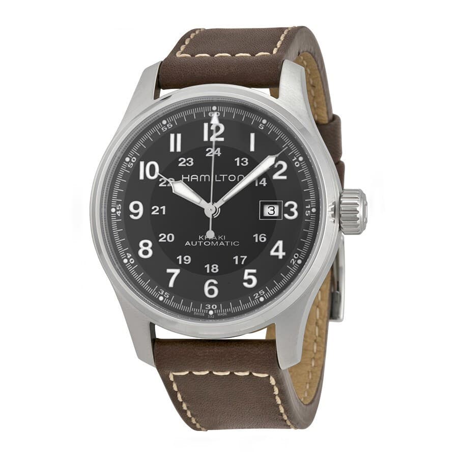 Hamilton Men's Khaki Field Officers 44mm Automatic Watch H70625533
