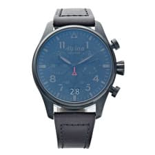 Alpina AL372X4S26 Startimer Pilot Chrono 44mm Black PVD Steel Quartz Men's Watch