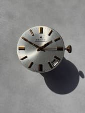 Zenith Classic Automatic Rare Movement Cal 2542 PC Running For Parts Repair