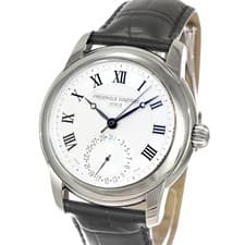 Frederique Constant Classic Manufacture Watch Fc-710X4H4 5 6 Silver Dial SS