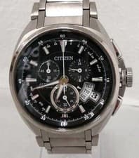 CITIZEN Attesa Solar Radio wristwatch Model H610 T015581 CITIZEN