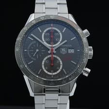 TAG Heuer Carrera CV201M Lewis Hamilton Limited 41mm Gray Auto Men's Watch