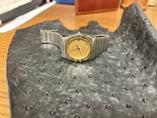 OMEGA Constellation Chronometer Quartz 18k Gold Stainless Steel