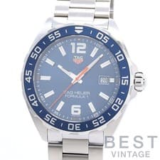 TAG HEUER Formula 1 Date WAZ1010.BA0842 Men s Blue Stainless Steel Watch FORMULA