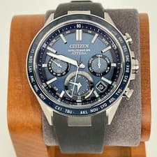 Citizen Attesa CC4050-18L GPS Solar Titanium Men Watch Japan Rare Eco-Drive