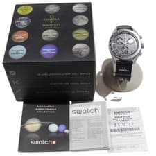 OMEGA x SWATCH SO33M102-112 Mission to Moon Shine Gold Beaver Moon 2023 JAPAN