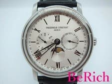 Frederique Constant FC-270SW4P6 Watch Classic Business Timer Moon Phase Tested