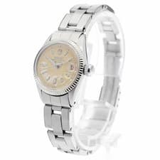 Rolex 6517 Oyster Perpetual Lady Date Cal.1130 WG Bezel Automatic Women's Watch