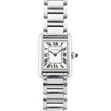 Cartier Tank Must Small Model ref. WSTA0107 / 4322, complete set with warranty