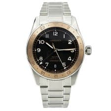 Longines Spirit Zulu Time 1925 GMT L3.803.5.53.6 Gold Bezel 39mm B&P 2026