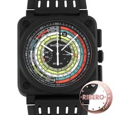 Bell&Ross BR03 Chrono Multimeter BR0394-SW-CE/SRB Watches 500 limited ceramic