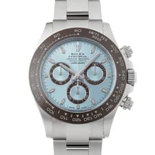 ROLEX Cosmograph Daytona 116506 Ice blue/Chestnut brown WATCH 723115