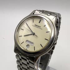 Seiko Contemporary Basic Quartz Mens Wristwatch 5H23 6B90 Timepiece