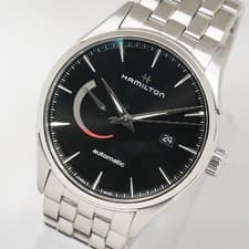 Hamilton HAMILTON Watch Jazzmaster Power Reserve Auto H32635131 Black Dial Men s