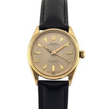 Rolex 6567 Oyster Perpetual 14k Yellow Gold 34mm 1958