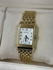 Jaeger-LeCoultre 18k Gold Reverso Duo Day & Night Mechanical Watch 270.1.54