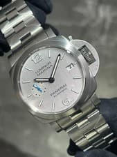 PANERAI Luminor Marina PAM00977 Silver Dial 42mm Auto 2020 Box